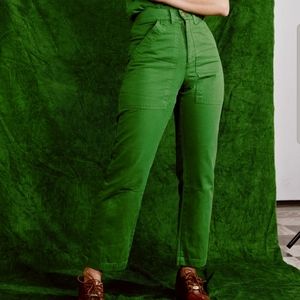 Big Bud Press, work pants, green size xs